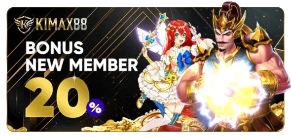 Bonus New Member 20%